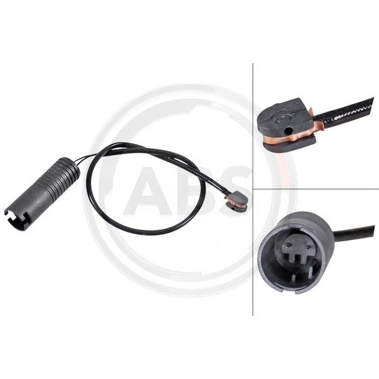 39547 Warning Contact, brake pad wear