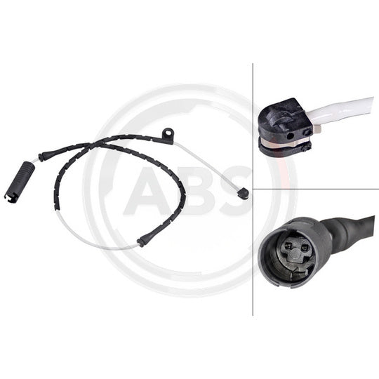 39584 Warning Contact, brake pad wear