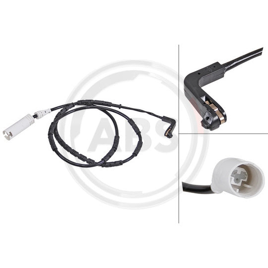 39613 Warning Contact, brake pad wear