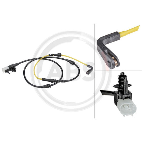 39931 Warning Contact, brake pad wear