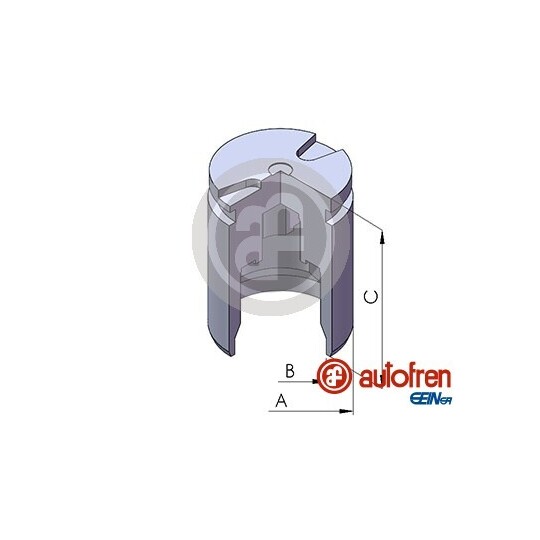 D025340 Piston, brake caliper