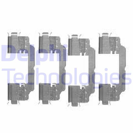 LX0475 Accessory Kit, disc brake pad