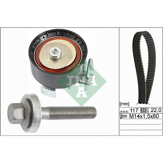 530 0605 10 Timing Belt Set