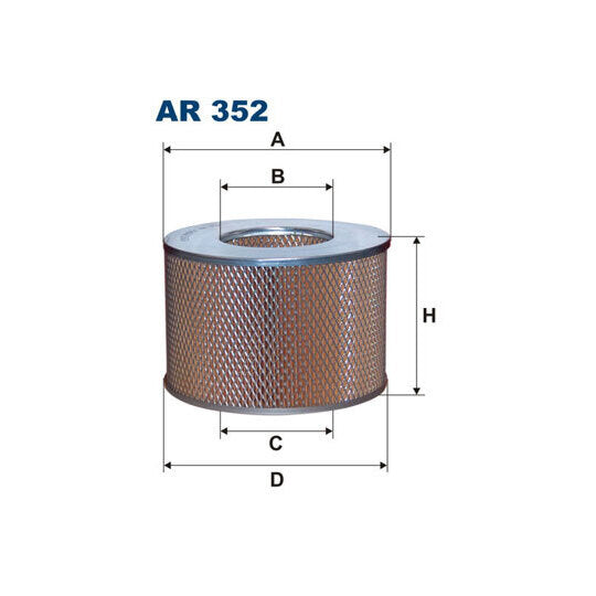 AR 352 Air filter