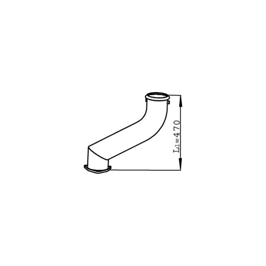 21502 Exhaust pipe