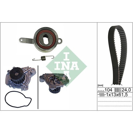 530 0314 30 Water Pump & Timing Belt Set
