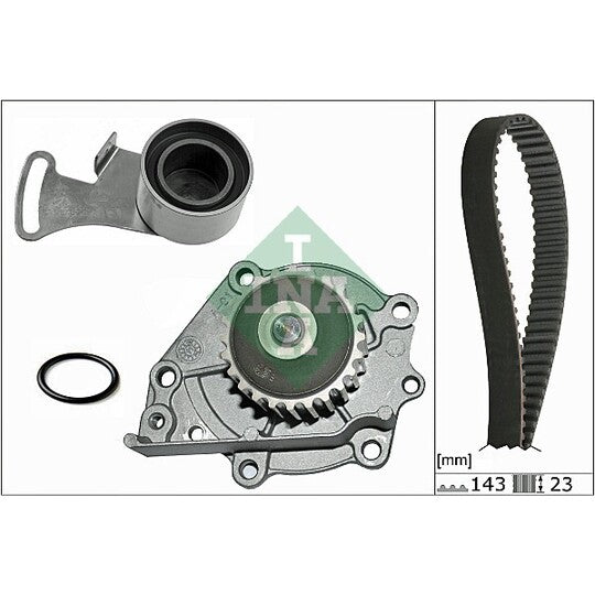 530 0242 30 Water Pump & Timing Belt Set