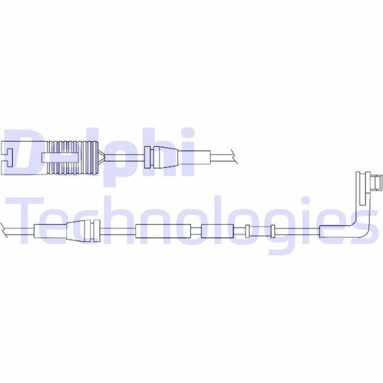LZ0206 Warning Contact, brake pad wear