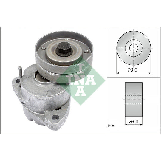 534 0118 20 Tensioner Lever, v-ribbed belt