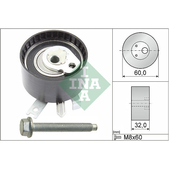 531 0547 10 Tensioner Pulley, timing belt