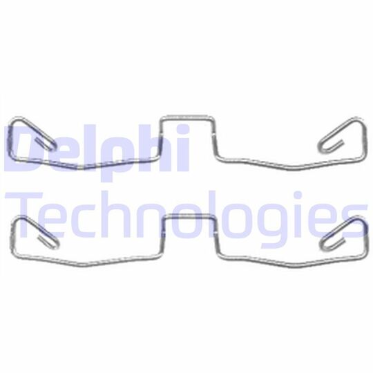 LX0448 Accessory Kit, disc brake pad