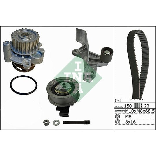 530 0546 30 Water Pump & Timing Belt Set