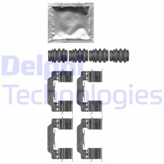 LX0664 Accessory Kit, disc brake pad