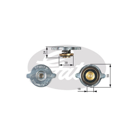 RC113 Sealing Cap, radiator