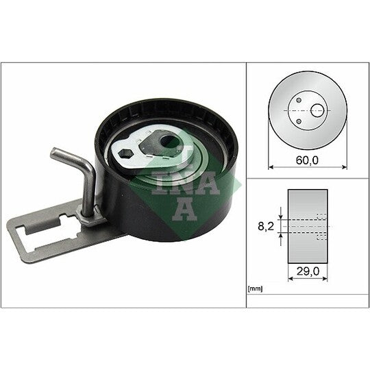 531 0850 10 Tensioner Pulley, timing belt