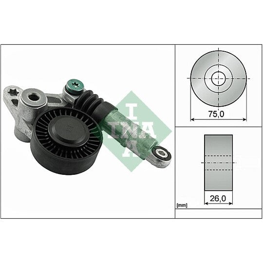 534 0356 10 Tensioner Lever, v-ribbed belt