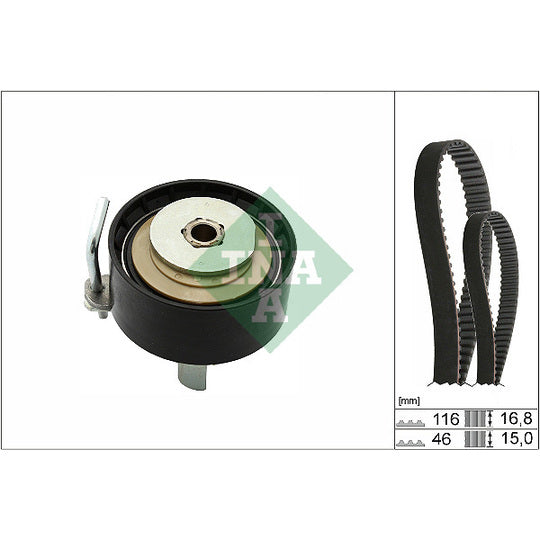 530 0763 10 Timing Belt Set