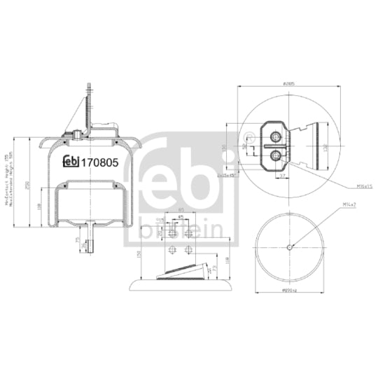 170805 Bellow, air suspension