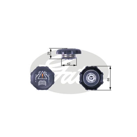 RC239 Sealing Cap, coolant tank