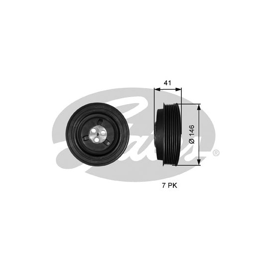 TVD1134 Belt Pulley, crankshaft
