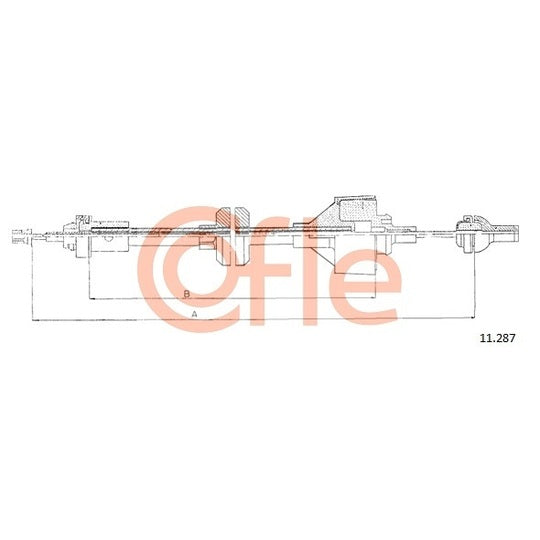 11.287 Clutch Cable