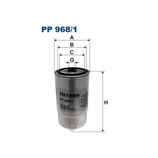 PP 968/1 Fuel filter
