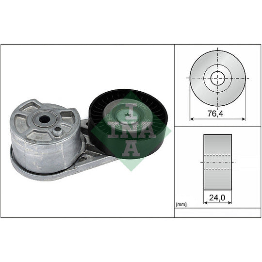 534 0727 10 Belt Tensioner, V-ribbed belt