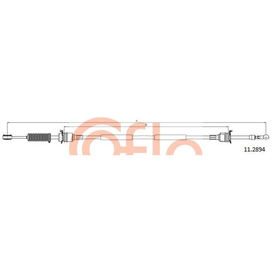 11.2894 Cable, manual transmission