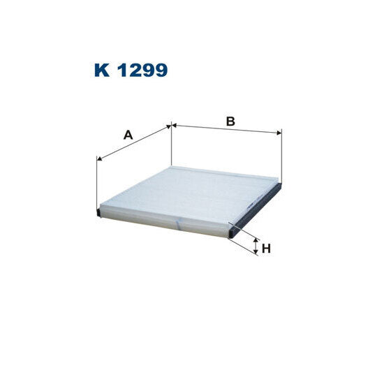 K 1299 Filter, interior air