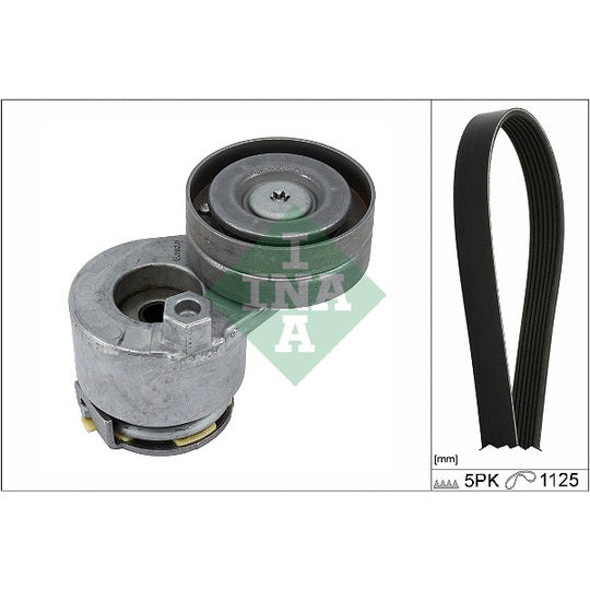 529 0427 10 V-Ribbed Belt Set