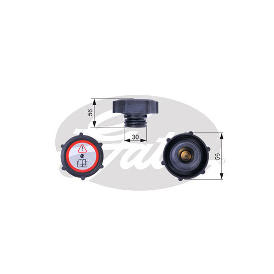 RC243 Sealing Cap, coolant tank