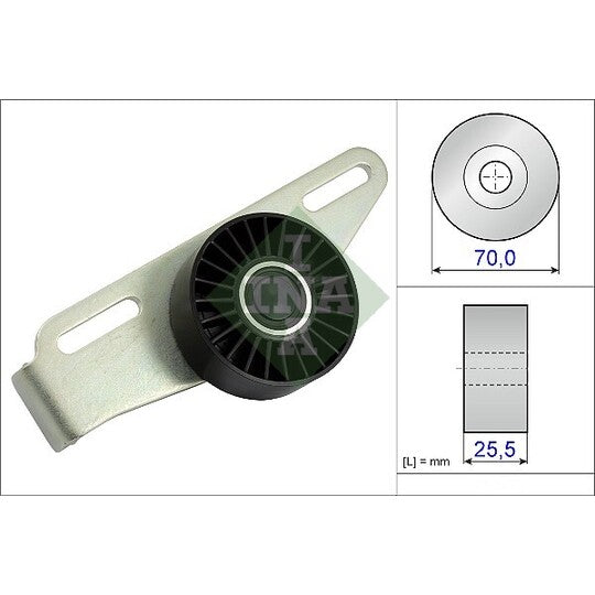 531 0868 10 Tensioner Pulley, v-ribbed belt