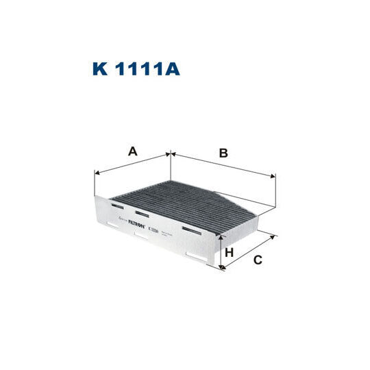 K 1111A Filter, interior air