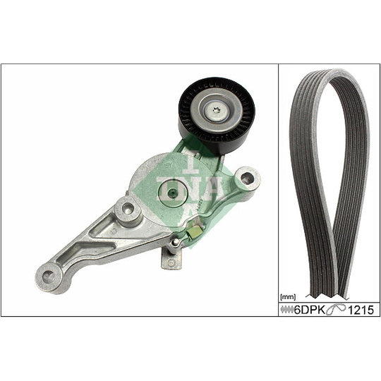 529 0462 10 V-Ribbed Belt Set