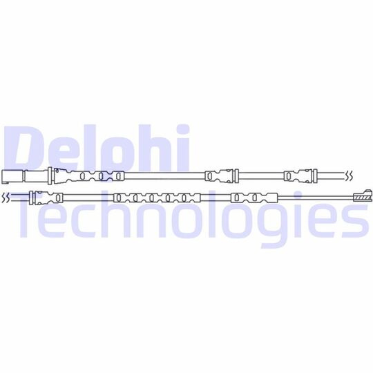 LZ0219 Warning Contact, brake pad wear