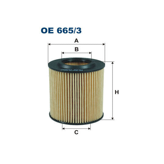 OE 665/3 Oil filter