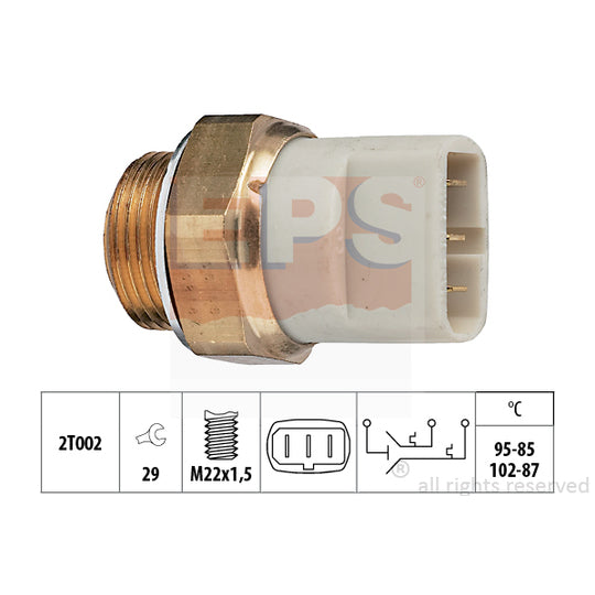1.850.605 Temperature Switch, radiator fan