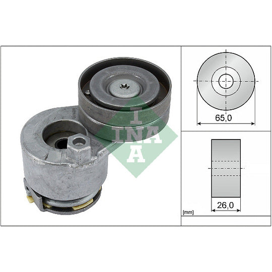 534 0240 10 Tensioner Lever, v-ribbed belt