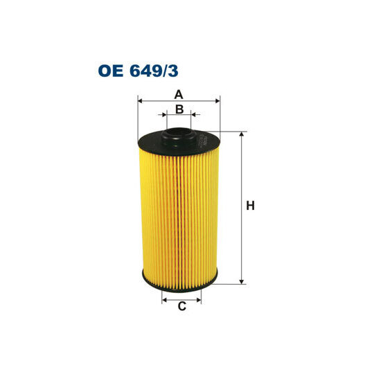 OE 649/3 Oil filter