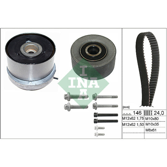 530 0724 10 Timing Belt Set