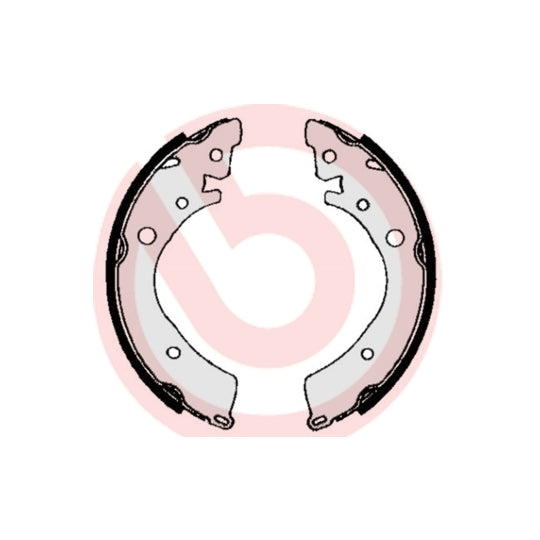 S 28 502 Brake Shoe Set