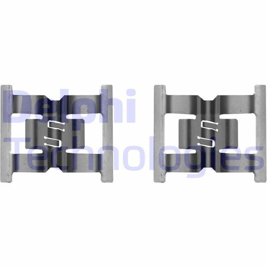 LX0682 Accessory Kit, disc brake pad