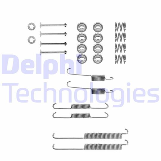 LY1180 Accessory Kit, brake shoes