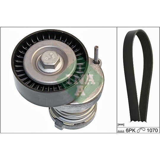 529 0084 10 V-Ribbed Belt Set
