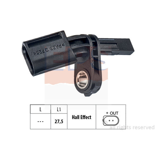 1.960.173 Sensor, wheel speed