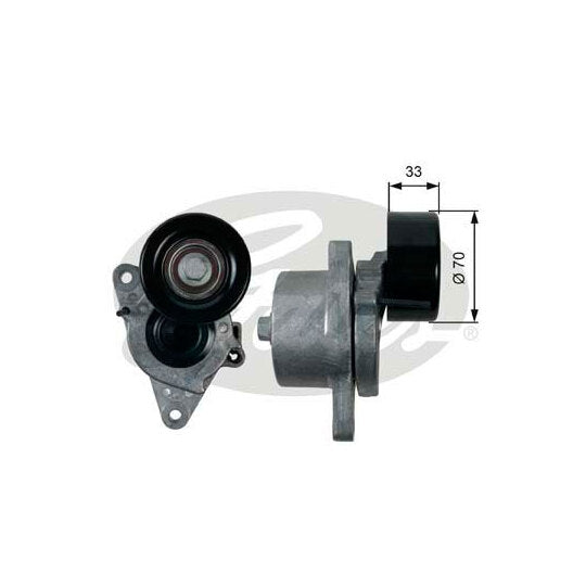 T39170 Tensioner Pulley, v-ribbed belt