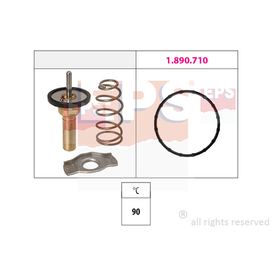 1.880.774 Thermostat, coolant