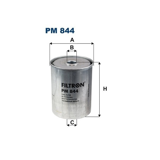 PM 844 Fuel filter