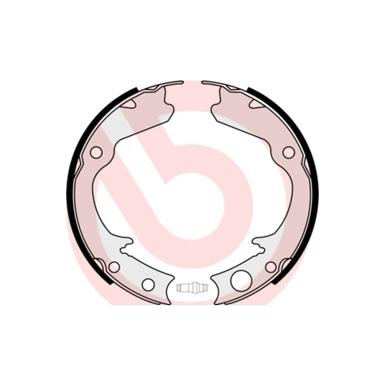 S 78 508 Brake Shoe Set, parking brake