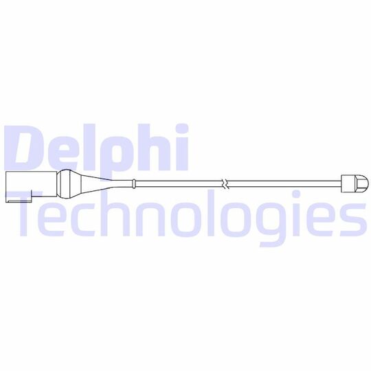LZ0278 Warning Contact, brake pad wear